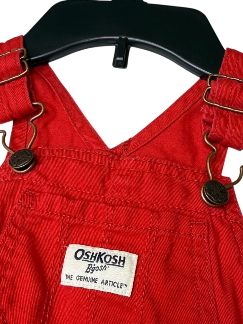 OshKosh B'gosh Bright Red Shortails 9 month